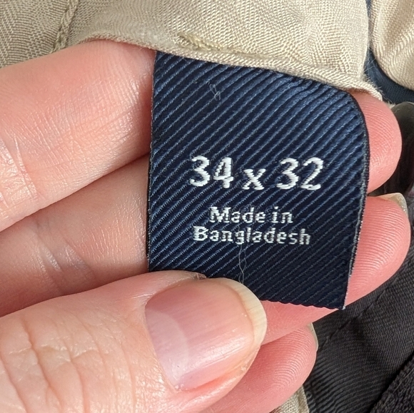 Croft And Barrow Charcoal Dress Pants for Men 34x 32 (EUC) - Picture 11 of 12